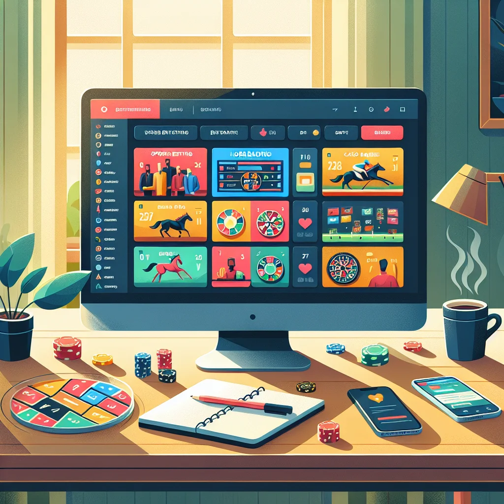 Tipos de apostas disponíveis